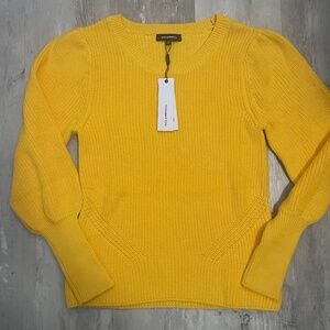 525 America Yellow canary Sweater Size XS